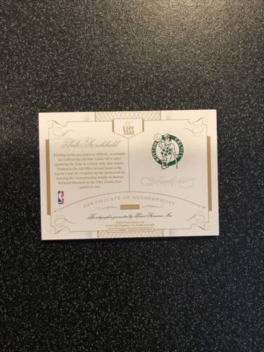 Nate Tiny Archibald 2014 Panini Flawless Ruby Super Signatures Auto 10/15 - Picture 3 of 3
