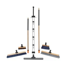 SWOPT Garage Kit — Includes 48” and 60” Wooden Handles, Smooth