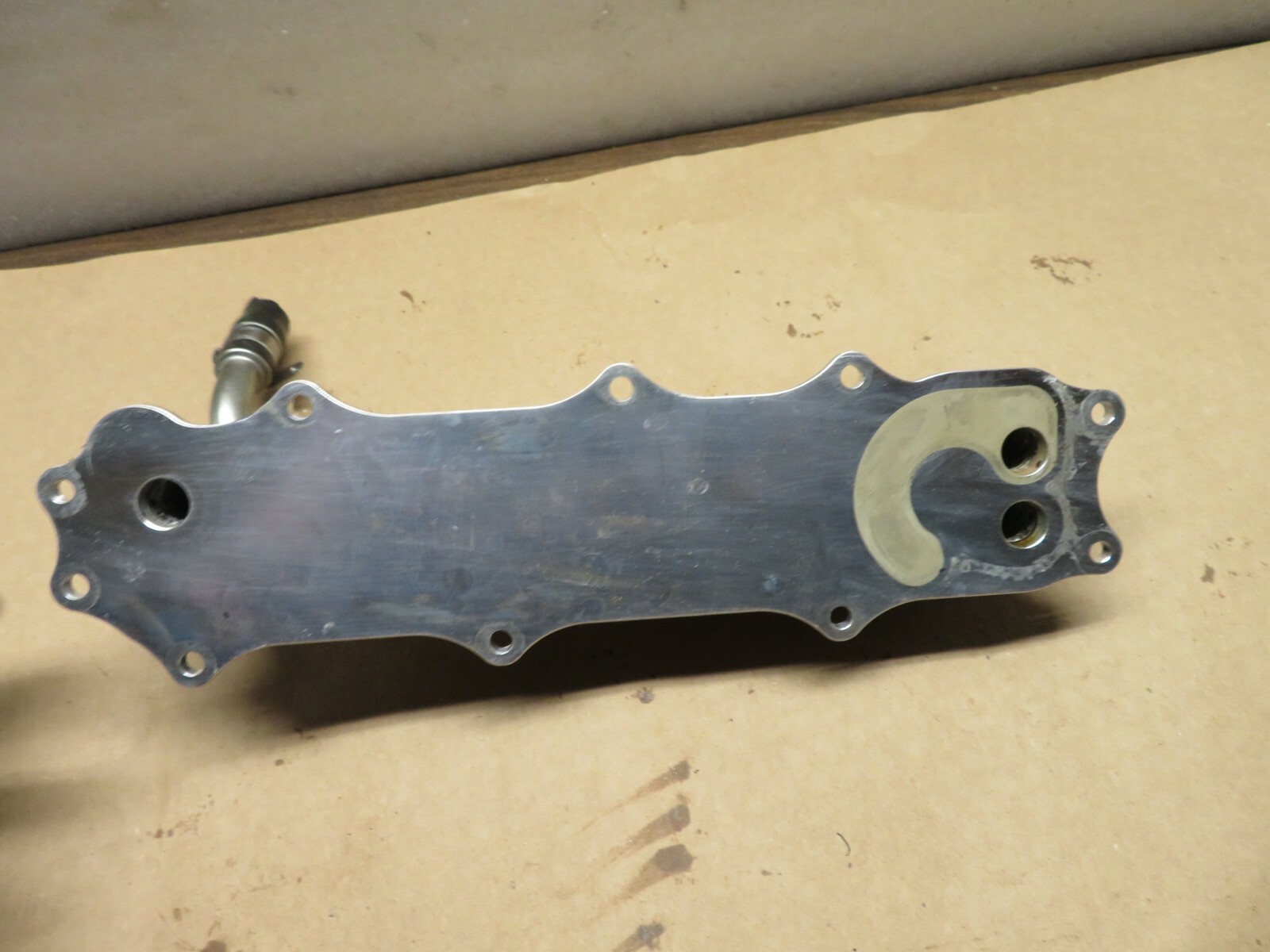 2014-2019 MASERATI GHIBLI SQ4 3.0L V6 M157 ENGINE OIL COOLER HEAT EXCHANGER OEM