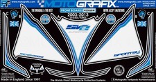 Suzuki SV650 SV1000 2003 - 2013 Motorcycle Fairing Number Board Paint Protector
