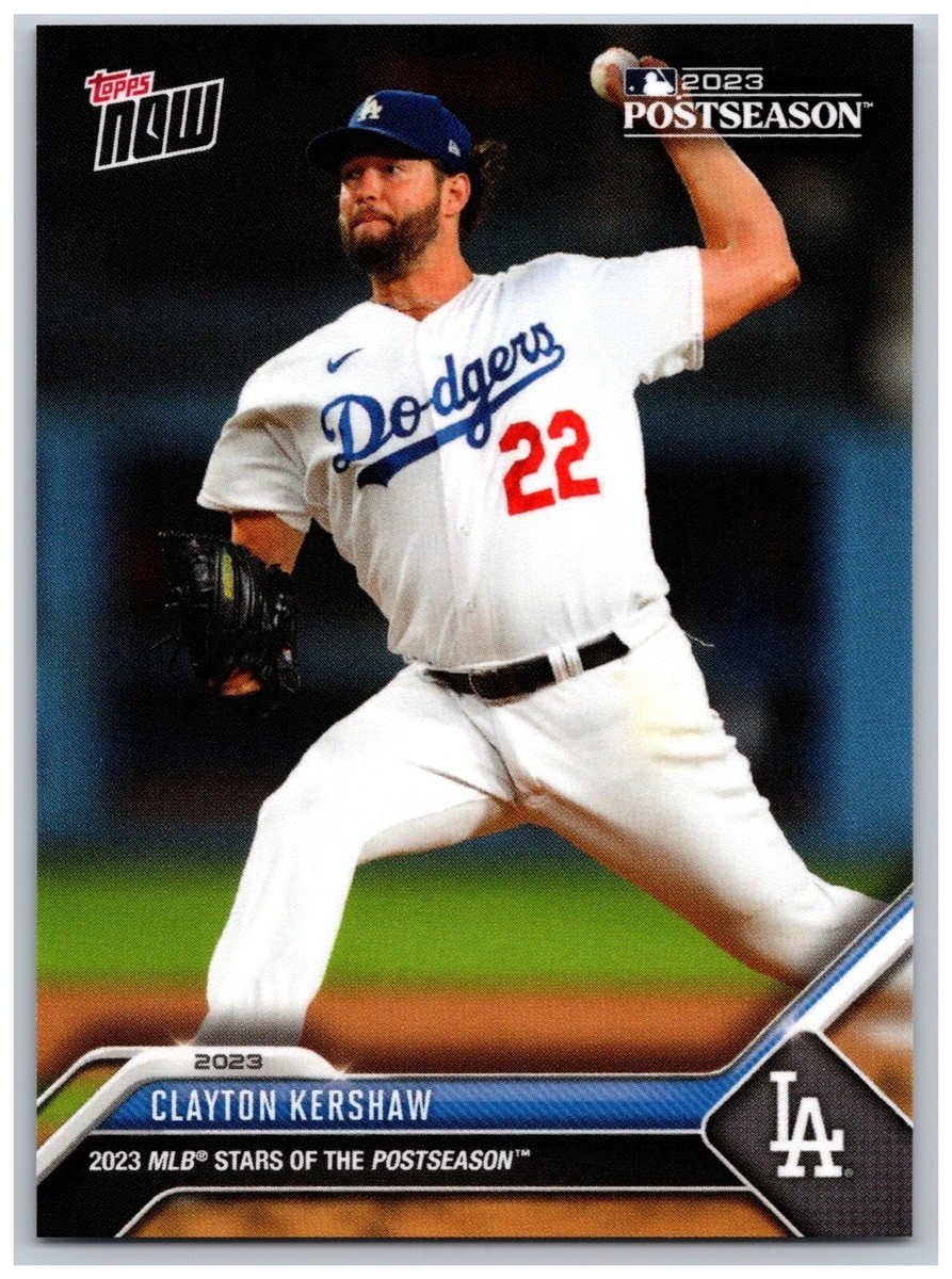 PS-14 Clayton Kershaw Los Angeles Dodgers 2023 TOPPS NOW MLB