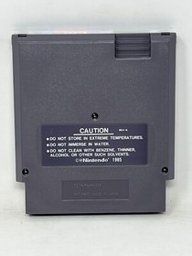 NES Nintendo - Street Fighter 2010 The Final Fight - CIB Complete w/ Poster