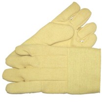 HECHO CON GUANTES KEVLAR ALTA RESISTENCIA AL CALOR HORNO 14" PAR SOLDADURA FUSIÓN