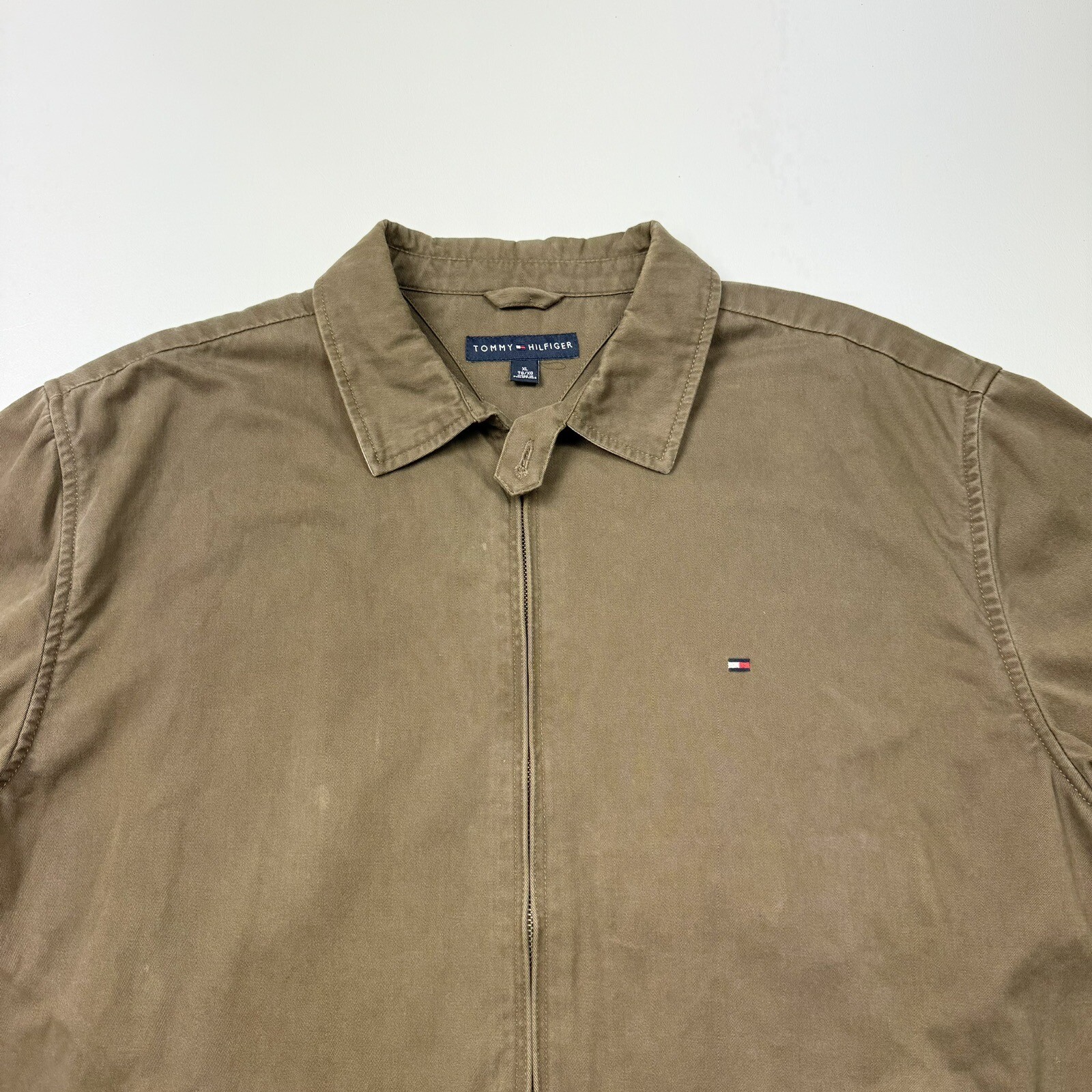 Men’s Tommy Hilfiger Full Zip Basic Jacket Size XL - image 2