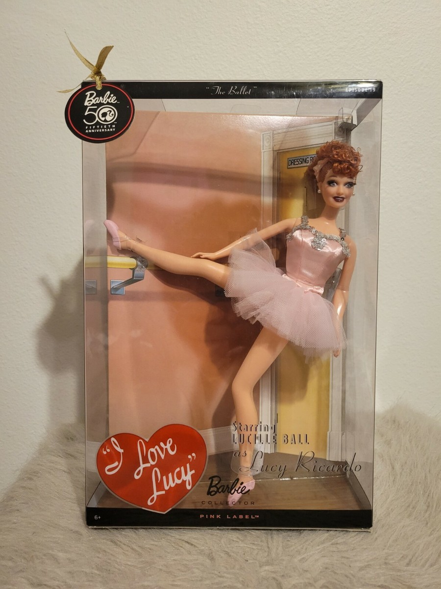 LUCILLE BALL BARBIE THE BALLET 50TH ANNIVERSARY
