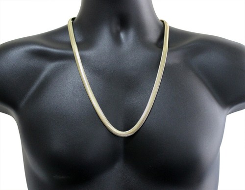 Herringbone Snake Chain 8mm Necklace 