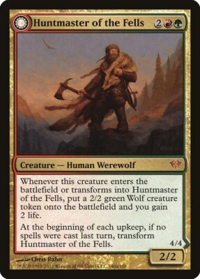 Huntmaster of the Fells 1x MtG Dark Ascension SP/NM