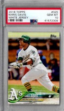 2018 Topps Khris Davis PSA 10