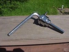 one used vintage ROGERS DRUMS swivo-matic short 2 hole tom drum arm #11