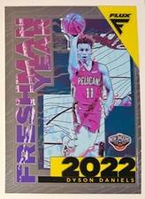 Dyson Daniels 2022-23 Panini Flux #20 Freshman Year Rookie New Orleans Pelicans