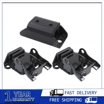 Westar-Auto Trans & Engine Motor Mount Set 3X For 1971-1972 VENTURA V8 5.0L