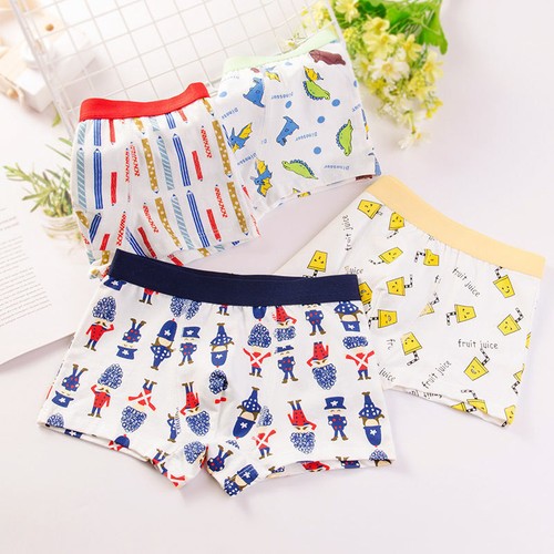 Paquete de 6/4 calzoncillos boxer de algodón dinosaurio niños pequeños 2-15 años nuevos - Imagen 36 de 94