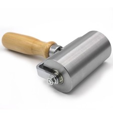 Profi Andrückrolle 90mm Metall Andrückwalze für Föhn Heißluftgebläse Walze Neu