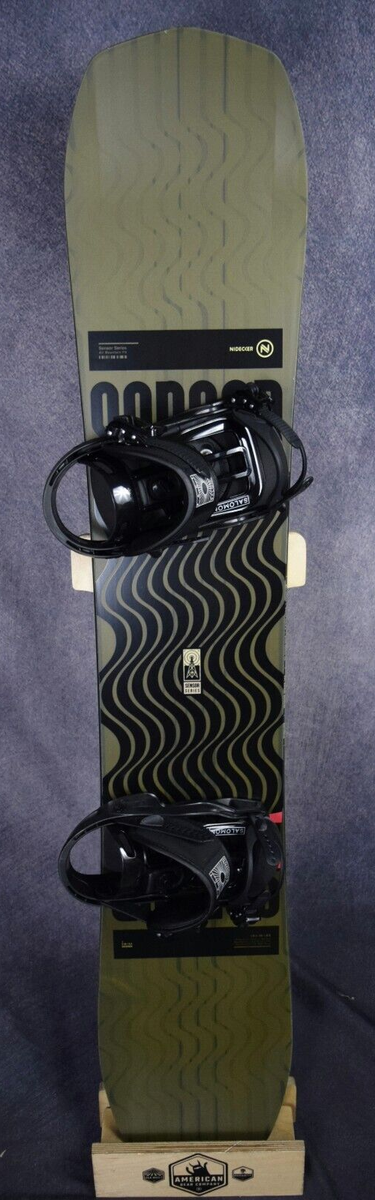 NEW NIDECKER SENSOR SERIES SNOWBOARD SIZE 147 CM WITH SALOMON