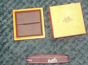 Boîte / Écrin Hermès Pour Bijoux - Occasion - Authentique
