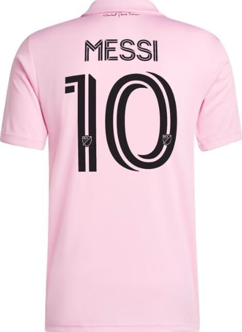 Adidas Inter Miami CF 22/23 Messi 10 Home Jersey Men's 2X-Large