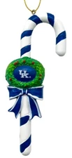 Kentucky Wildcats 5” Resin Candy Cane Ornament-The Memory Company-NIB