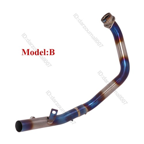For Honda CB300R 2018-2020 Exhaust System Header Link Tube Titanium Escape Pipe - Picture 7 of 11