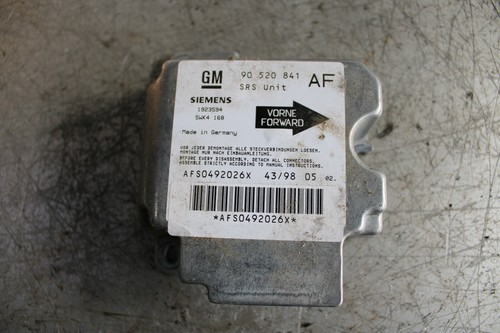 Opel Astra G 1.6 55kW Airbagsteuergerät 90520841