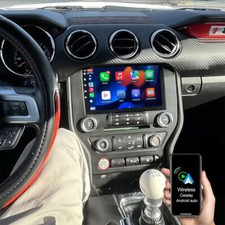 Apple Carplay For Ford Mustang 2015-2021 Android 15 Car Stereo Radio Gps Camera