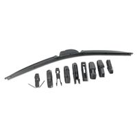 Vordere ScheibenwischerbüRste 60Cm 1 Stk FüR Auto Mit Aerodynamischen Adaptern