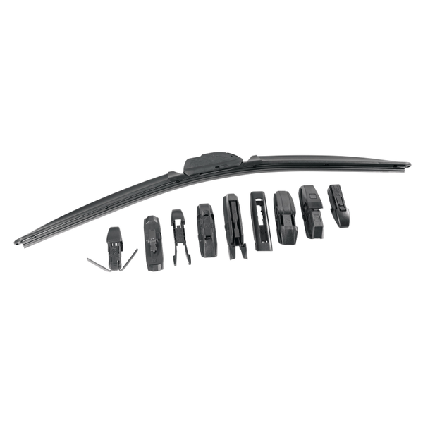 Vordere ScheibenwischerbüRste 60Cm 1 Stk FüR Auto Mit Aerodynamischen Adaptern-image