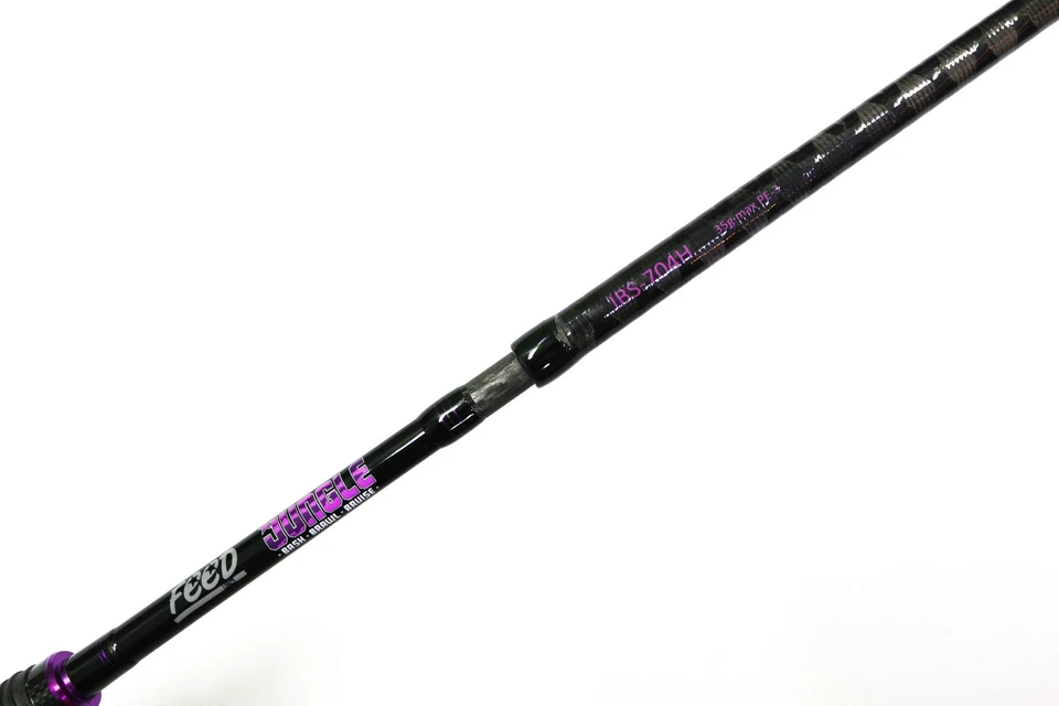 Feed Rod Spinning Jungle Pack Rite JBS-704 H 35 grams P.E 3 Max (0502) - Image 2 of 4