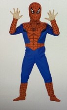 MARVEL SPIDER-MAN Boys Size L 10-12 Child Halloween Dress Up Costume NEW