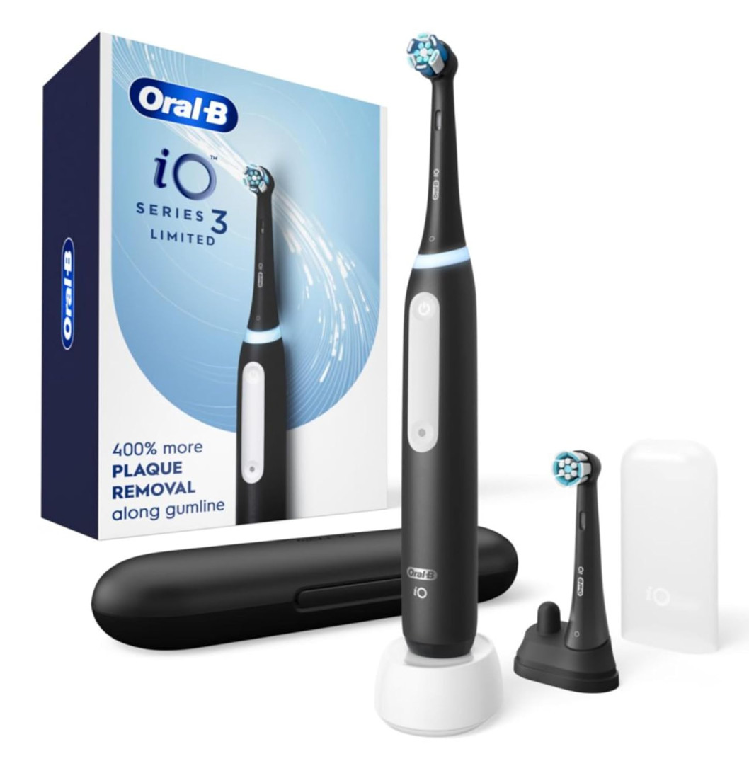Oral-B iO Deep Clean Electric Powered Toothbrush iO Series 3 Limited -Black