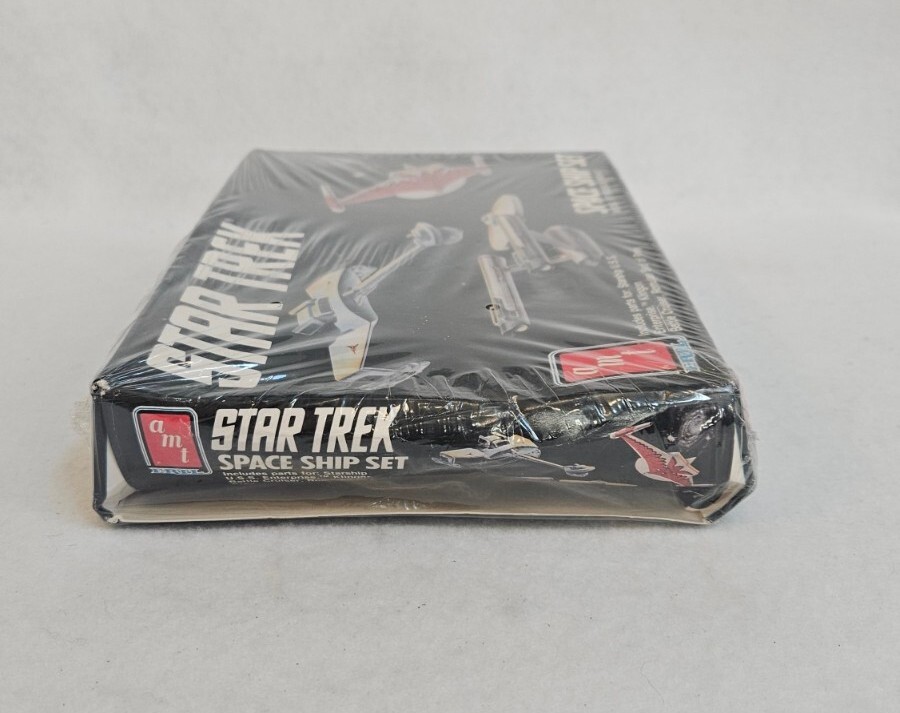 AMT ERTL Star Trek Space Ship Set Model Kit 6677 Enterprise Romulan ...