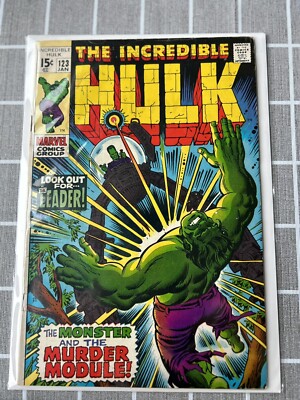 123 The Incredible Hulk, The Leader, VF Condition, Marvel | eBay