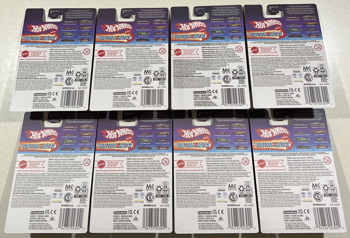 NEW 2022 Hot Wheels Ultra Hots FULL SET OF 8 VHTF | eBay