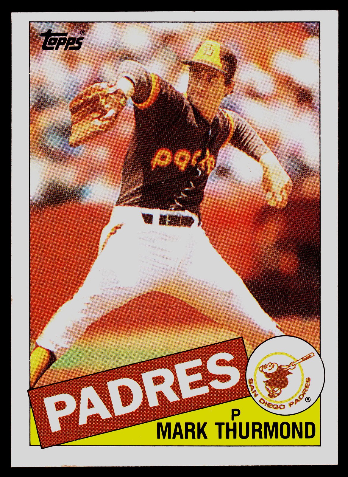 1985 Topps #236 Mark Thurmond - VG