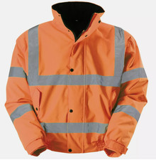Image of Blackrock Hi Vis Jacket Bomber Orange SIZE 3XL  5019200168798