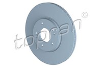 2X Topran Bremsscheibe Vorne FüR Hyundai Tucson TLE KIA Sportage QL