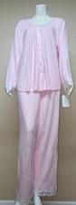 Eileen West Pink Cozy Top & Pants 2 Piece Pajama Set Women Size XL NEW E5725006