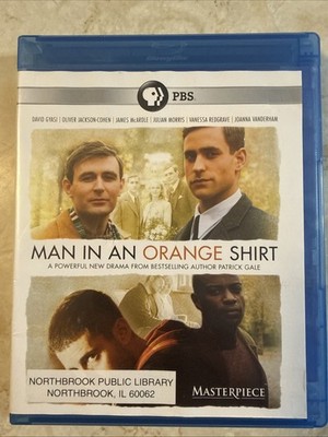 Man in an Orange Shirt (Blu-ray, 2017) Ex-Library PBS Masterpiece