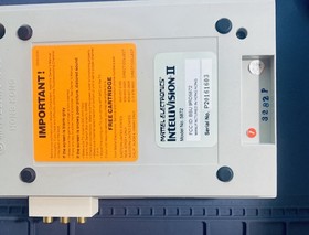 INTELLIVISION II CONSOLE AV COMPOSITE VIDEO MOD/QUICK POWER ON-OFF MOD +9 GAMES