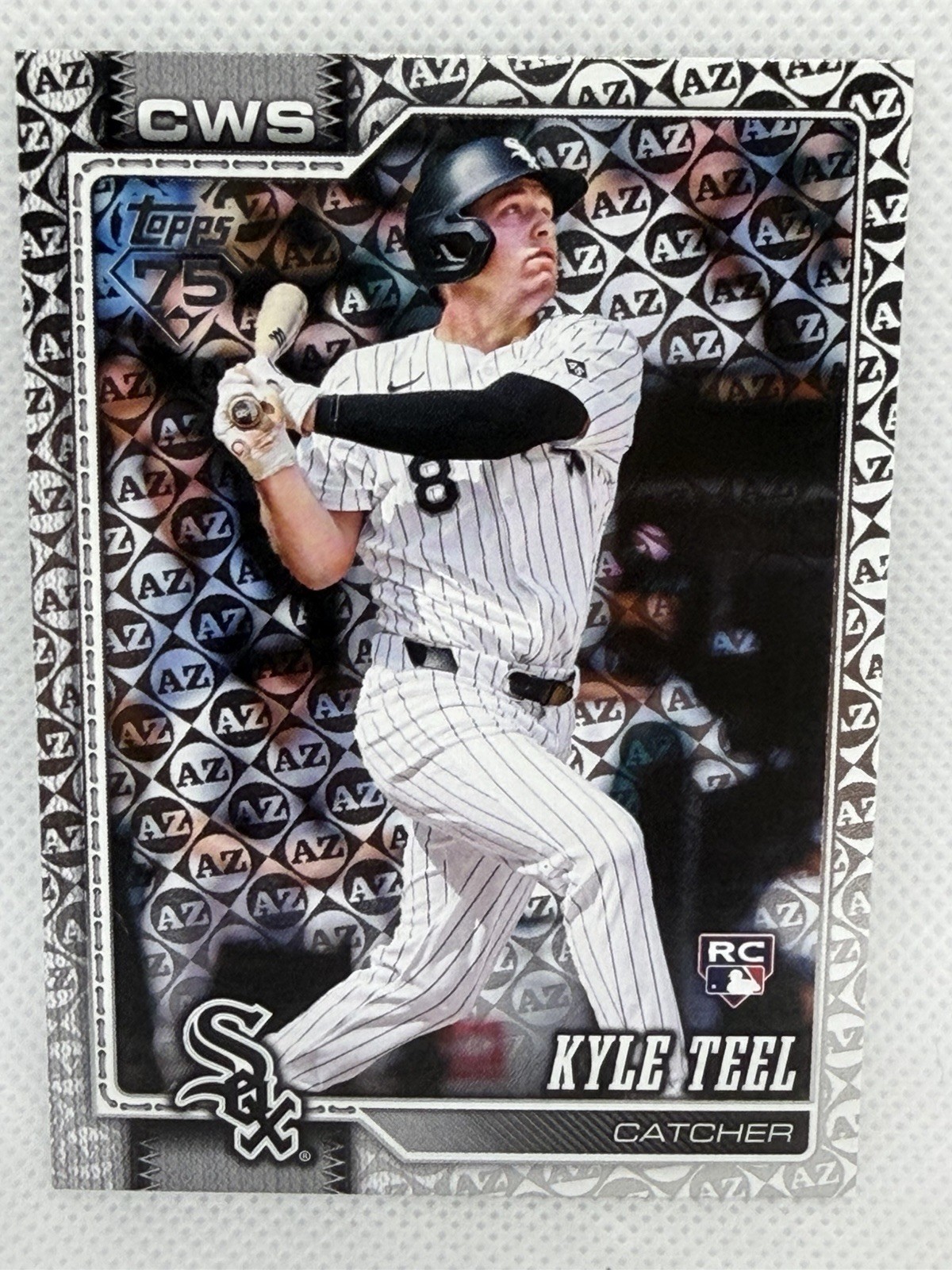 2026 Topps Series 1 Spring Training Parallel #201 KYLE TEEL RC White Sox