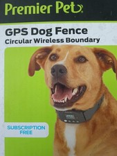 Premier Pet GPS Dog Fence Circular Wireless Boundary GIF00-18024 Sealed