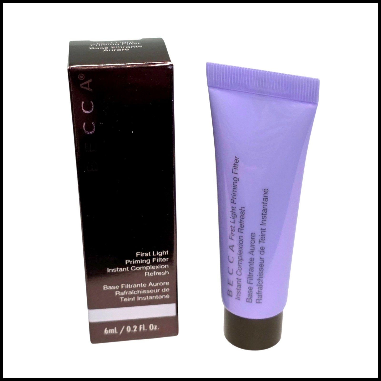 BECCA First Light Priming Filter Мгновенное обновление цвета лица, 6 мл 0,2 жидких унций