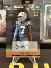 2025 Panini Photogenic - Charvarius Ward #81 Bronze Autographs Colts