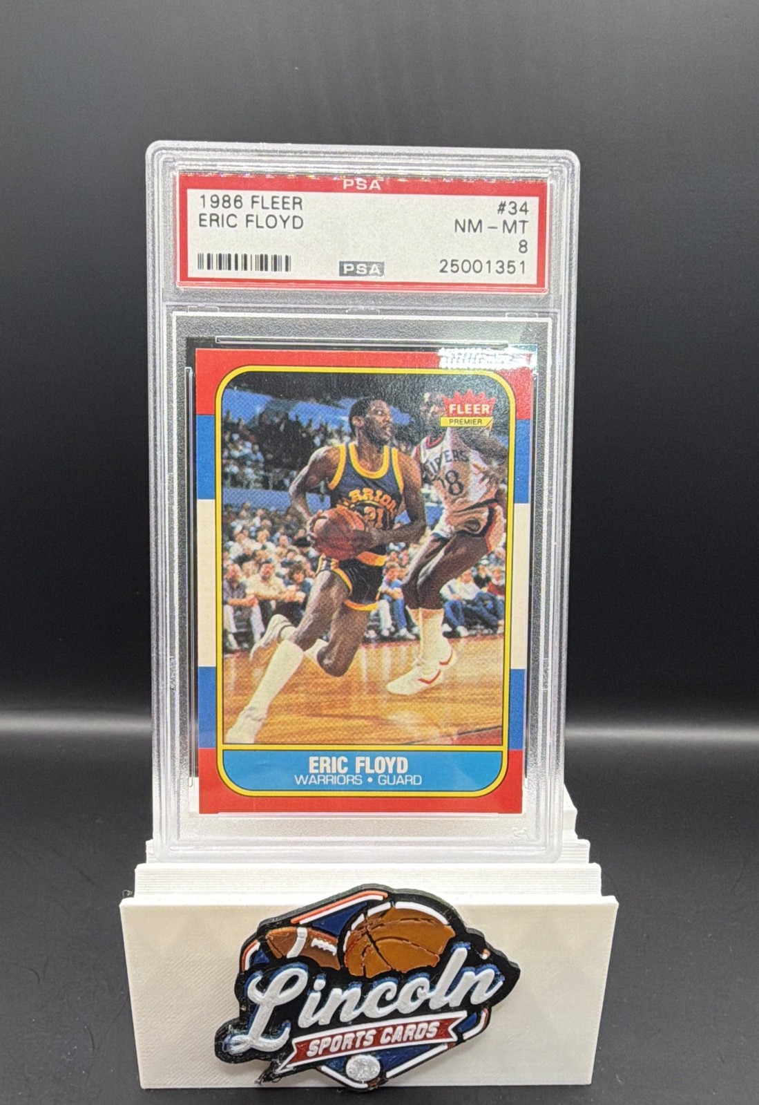 1986-87 Fleer - Eric Floyd #34