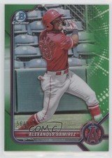 2022 Bowman Chrome Prospects Green Refractor 56/99 Alexander Ramirez #BCP-38 0p0