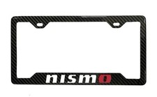 Nissan Nismo Real 3k Twillweave Carbon Fiber License Plateframeholder Nissan Nismo Real 3k Twillweave Carbon Fiber License Plateframeholder