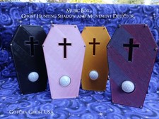 Coffin Music Box PIR Motion and Shadow Detector Ghost Hunting Equipment