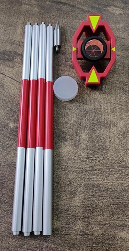 Nuevo MINI PRISMA CON POSTE DE ALUMINIO con Punto SS con +17,5mm constante - Imagen 3 de 3