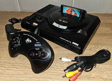 Sega Mega Drive Console Bundle + Sonic 2, Ready To Play!! VGC CONDITION