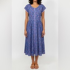 Love Shack Fancy Cotton floral Midi dress Size Small