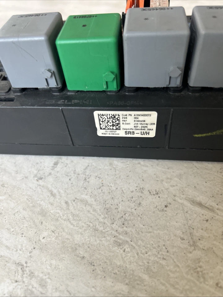 06-09 MERCEDES ML SERIES Engine Fuse Box Delphi 15444546 09 Ml500 Type 164 - Image 3 of 4